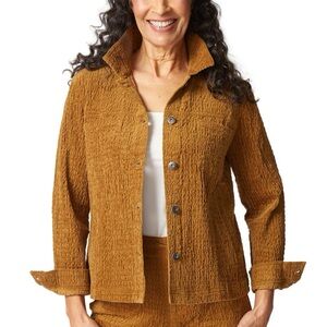 Habitat Women's Textured Brown Utility Jacket
